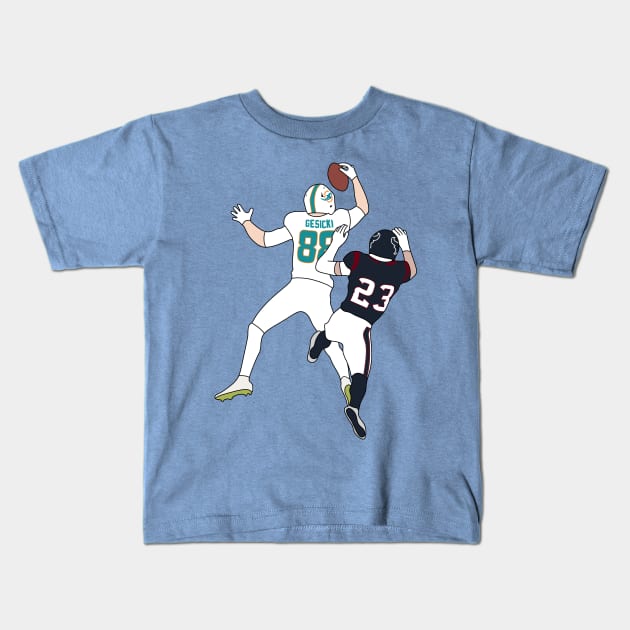 one hand catch the 88 Kids T-Shirt by rsclvisual